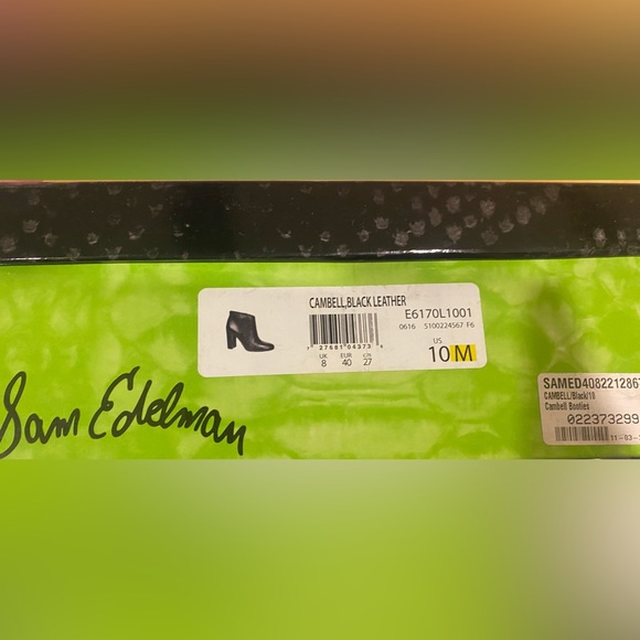 Sam Edelman Leather ‘Cambell’ Boot Size 10 - Picture 2 of 4